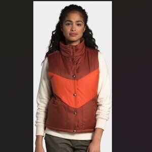 NWT - The North Face - Sylvester Insulated Vest - Brandy Brown/Burnt Ochre